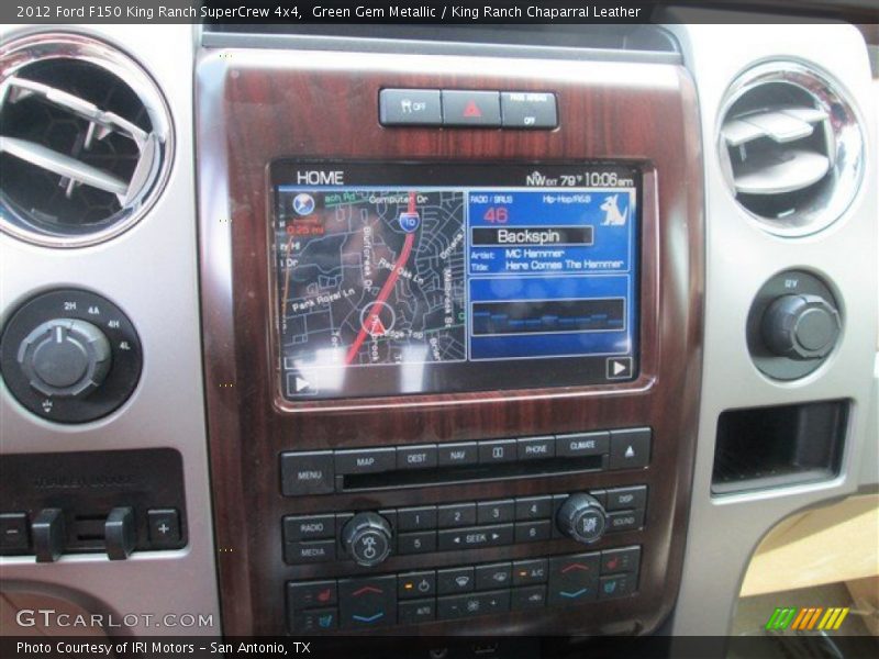 Controls of 2012 F150 King Ranch SuperCrew 4x4