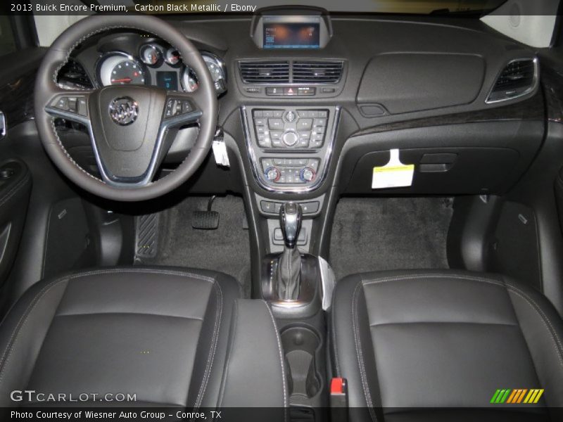 Carbon Black Metallic / Ebony 2013 Buick Encore Premium