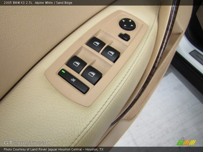 Alpine White / Sand Beige 2005 BMW X3 2.5i