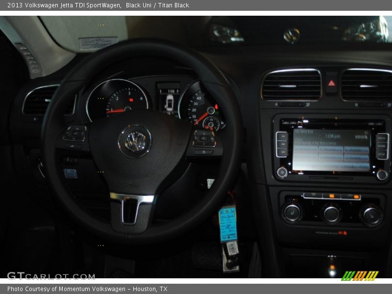 Black Uni / Titan Black 2013 Volkswagen Jetta TDI SportWagen