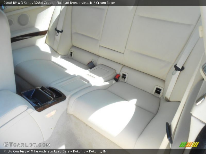 Platinum Bronze Metallic / Cream Beige 2008 BMW 3 Series 328xi Coupe