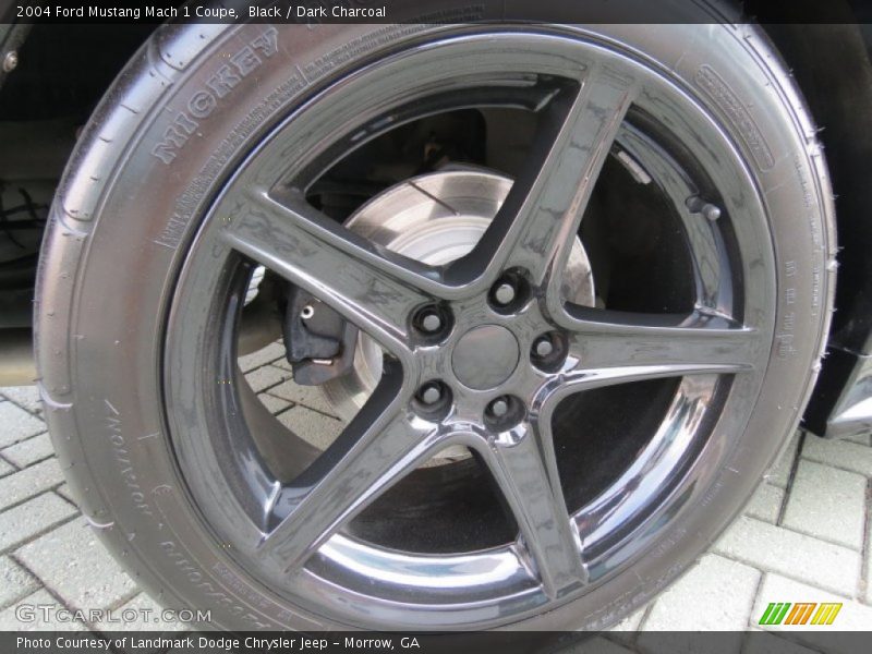 Black / Dark Charcoal 2004 Ford Mustang Mach 1 Coupe