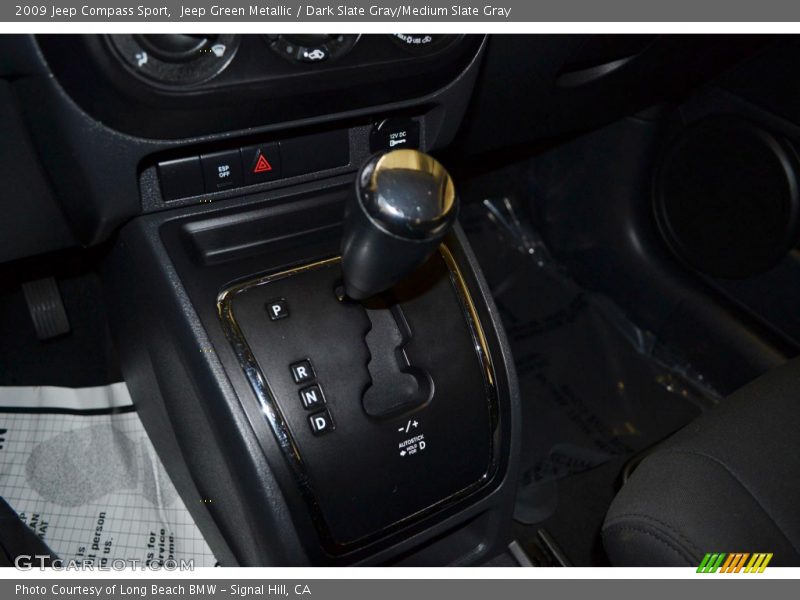 Jeep Green Metallic / Dark Slate Gray/Medium Slate Gray 2009 Jeep Compass Sport