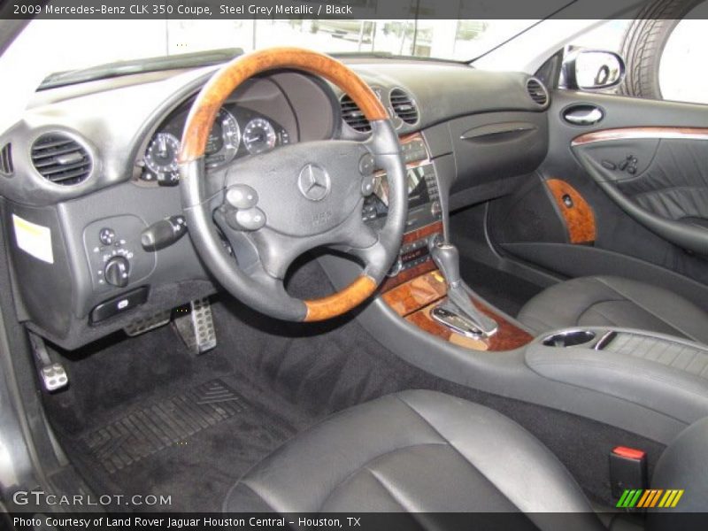 Front Seat of 2009 CLK 350 Coupe