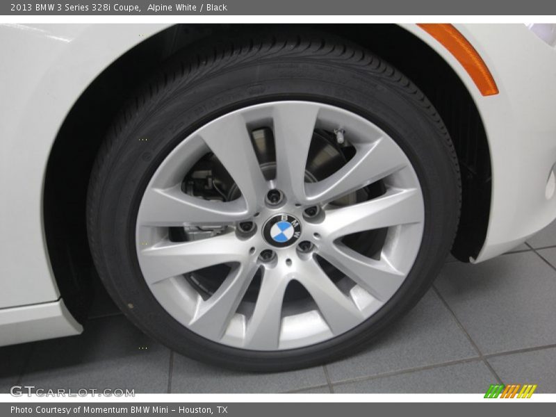 Alpine White / Black 2013 BMW 3 Series 328i Coupe