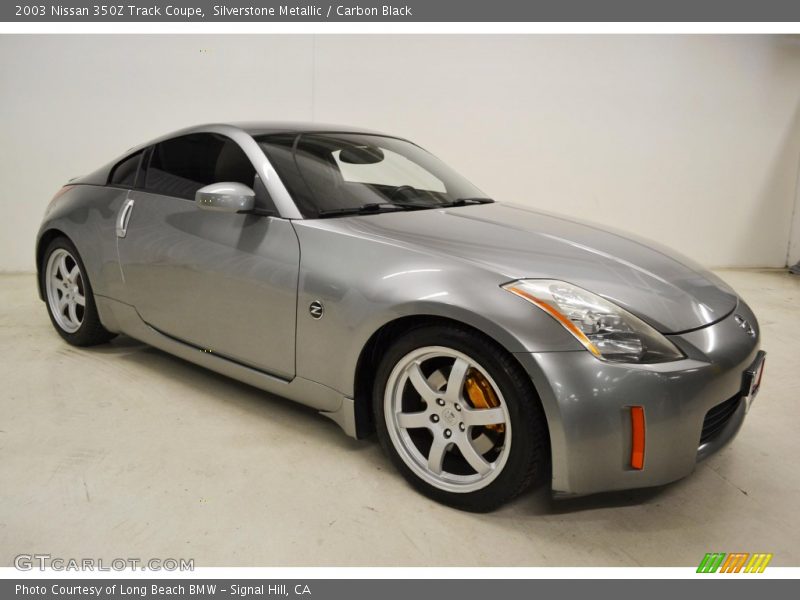 Silverstone Metallic / Carbon Black 2003 Nissan 350Z Track Coupe