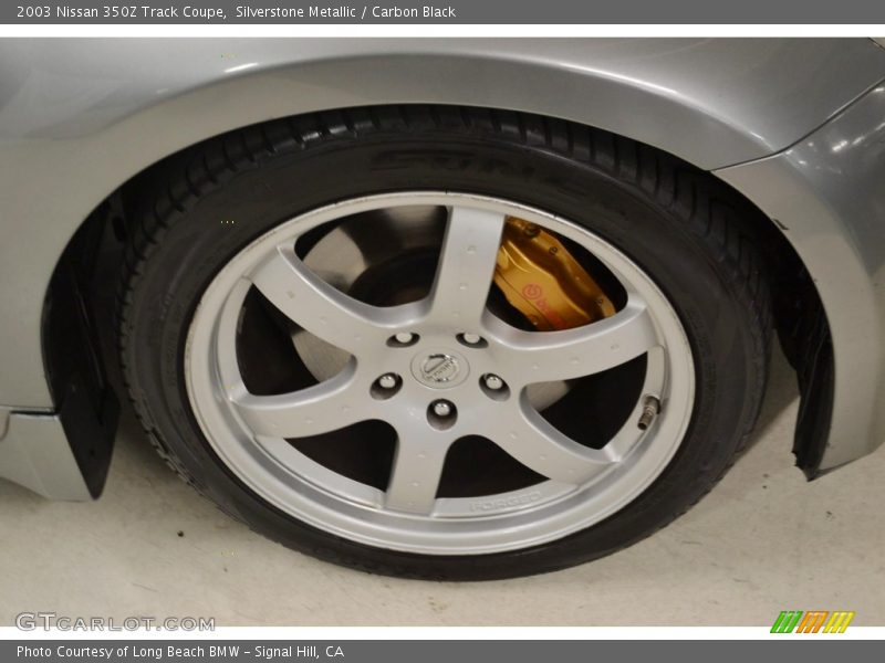Silverstone Metallic / Carbon Black 2003 Nissan 350Z Track Coupe