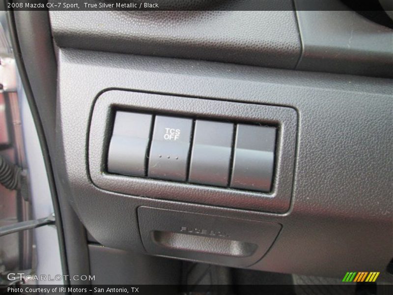 True Silver Metallic / Black 2008 Mazda CX-7 Sport