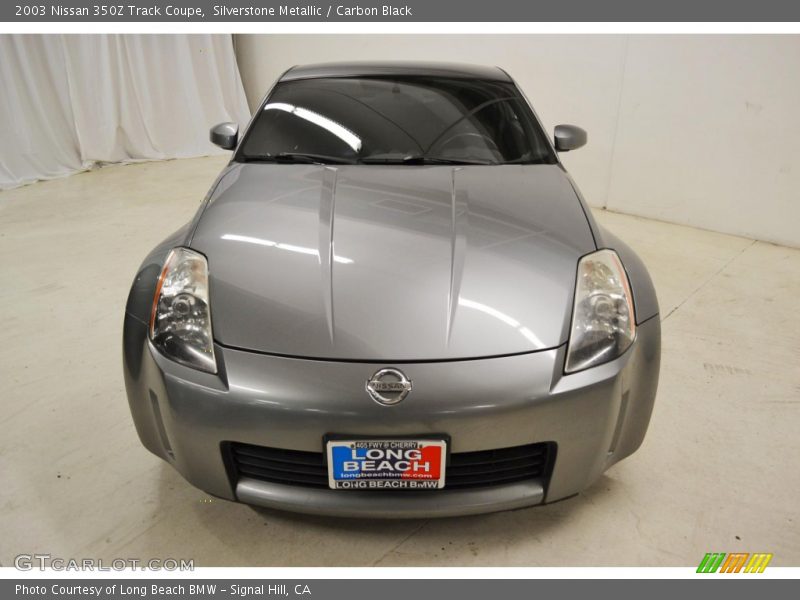 Silverstone Metallic / Carbon Black 2003 Nissan 350Z Track Coupe