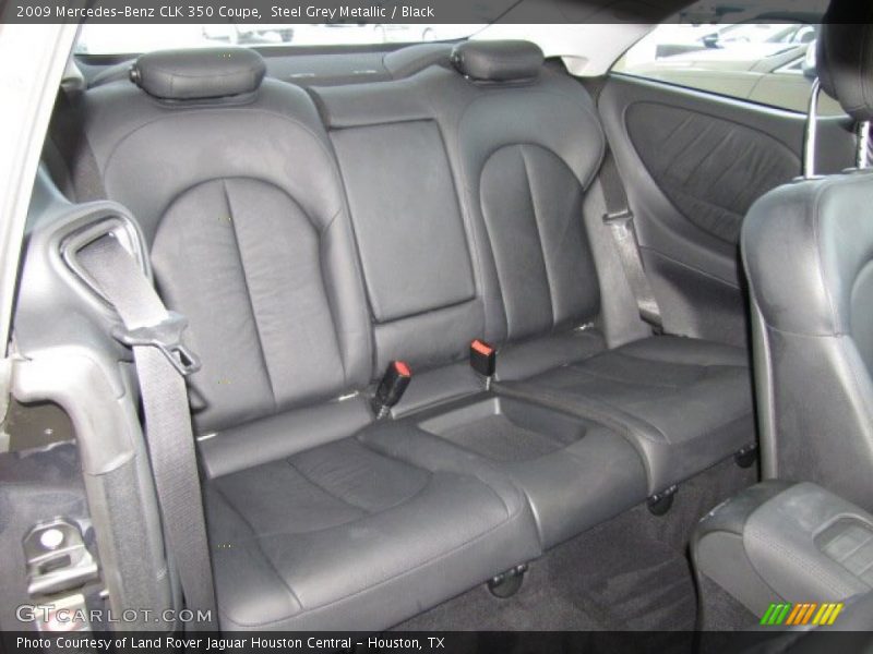 Rear Seat of 2009 CLK 350 Coupe