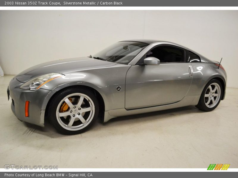 Silverstone Metallic / Carbon Black 2003 Nissan 350Z Track Coupe
