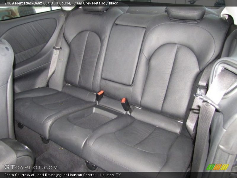 Rear Seat of 2009 CLK 350 Coupe