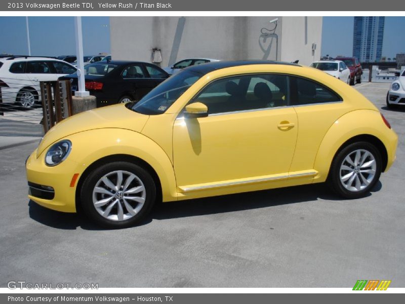  2013 Beetle TDI Yellow Rush
