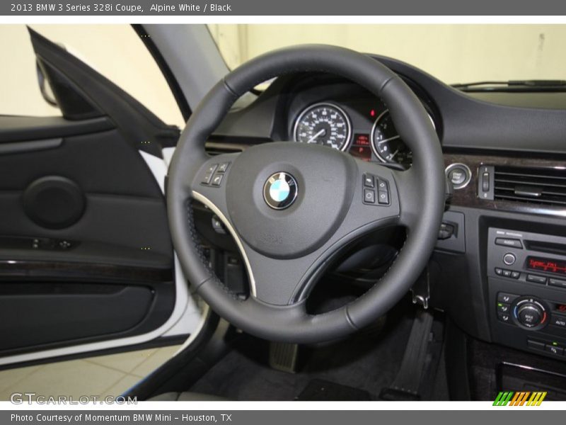 Alpine White / Black 2013 BMW 3 Series 328i Coupe