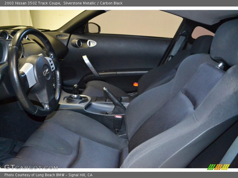 Silverstone Metallic / Carbon Black 2003 Nissan 350Z Track Coupe