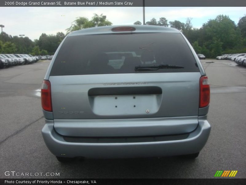 Butane Blue Pearl / Medium Slate Gray 2006 Dodge Grand Caravan SE