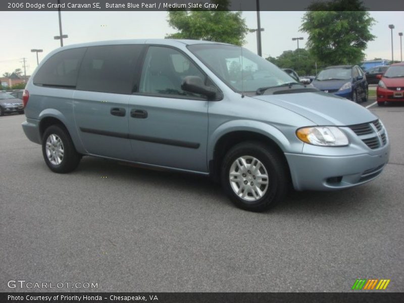Butane Blue Pearl / Medium Slate Gray 2006 Dodge Grand Caravan SE