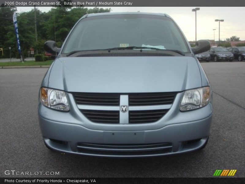 Butane Blue Pearl / Medium Slate Gray 2006 Dodge Grand Caravan SE