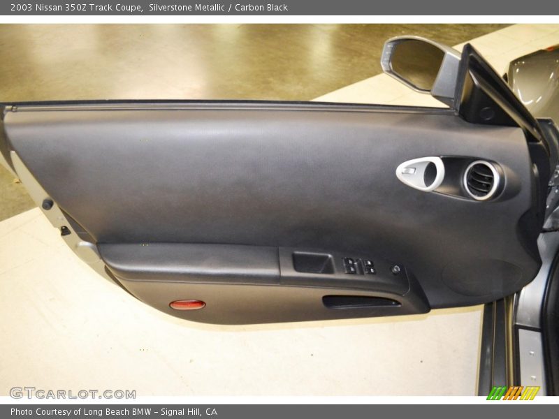 Silverstone Metallic / Carbon Black 2003 Nissan 350Z Track Coupe