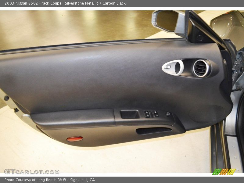 Silverstone Metallic / Carbon Black 2003 Nissan 350Z Track Coupe
