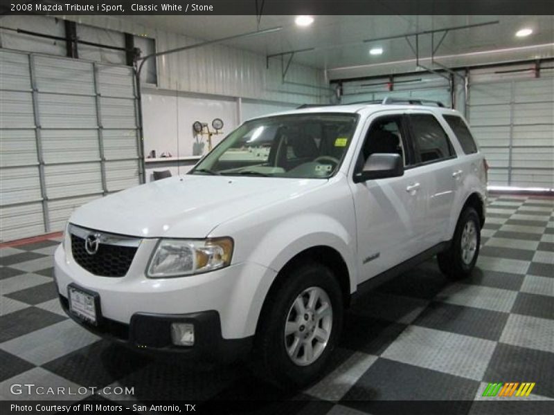 Classic White / Stone 2008 Mazda Tribute i Sport