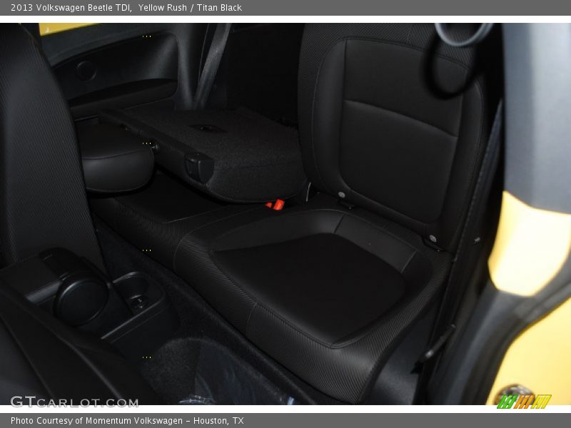 Yellow Rush / Titan Black 2013 Volkswagen Beetle TDI