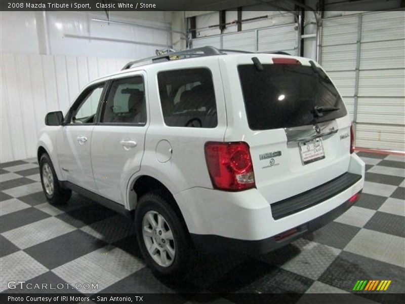 Classic White / Stone 2008 Mazda Tribute i Sport