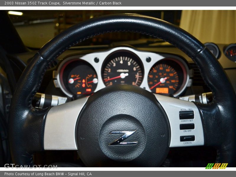 Silverstone Metallic / Carbon Black 2003 Nissan 350Z Track Coupe