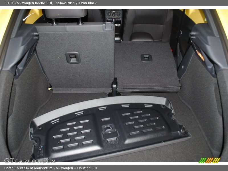 Yellow Rush / Titan Black 2013 Volkswagen Beetle TDI