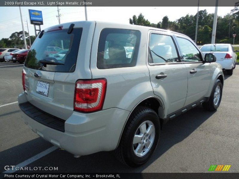 Light Sage Metallic / Stone 2009 Ford Escape XLS