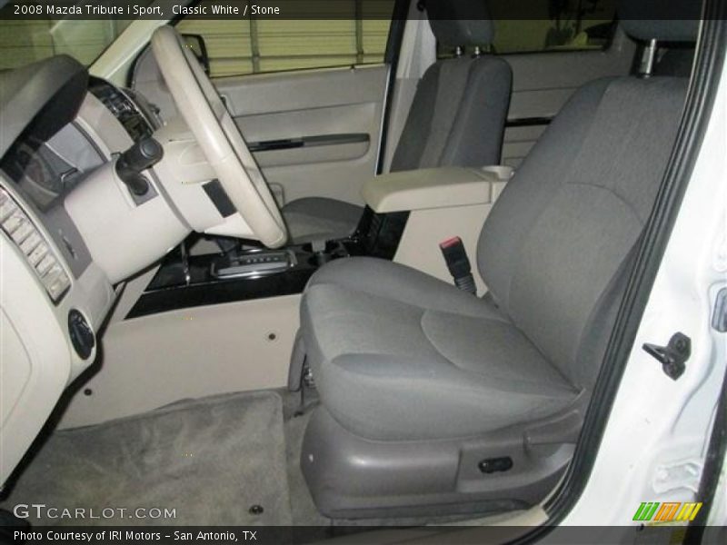 Front Seat of 2008 Tribute i Sport