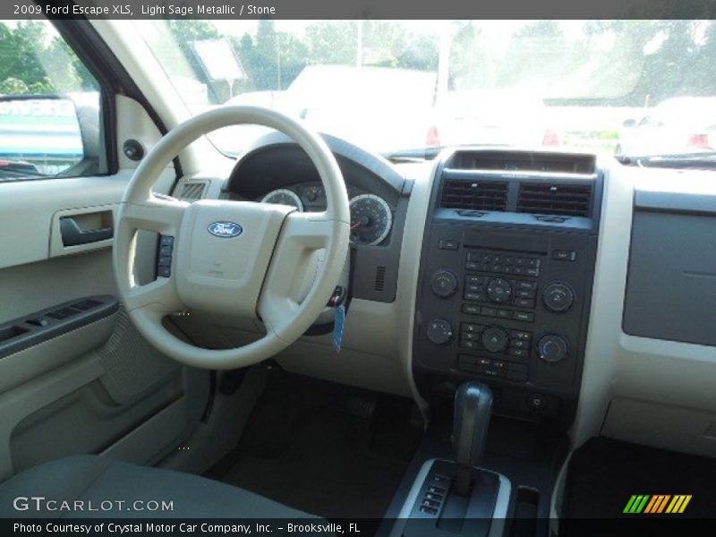 Light Sage Metallic / Stone 2009 Ford Escape XLS