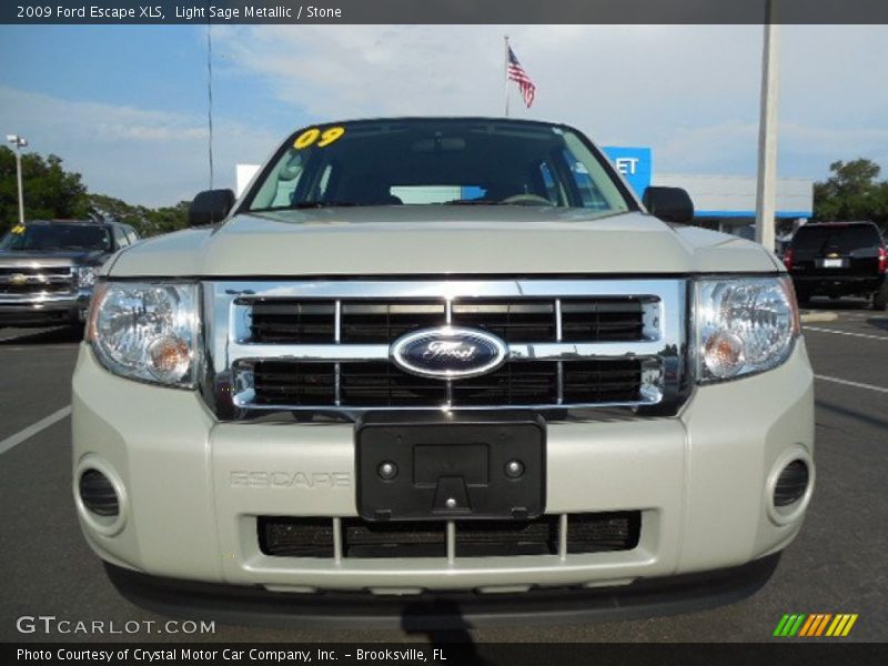 Light Sage Metallic / Stone 2009 Ford Escape XLS