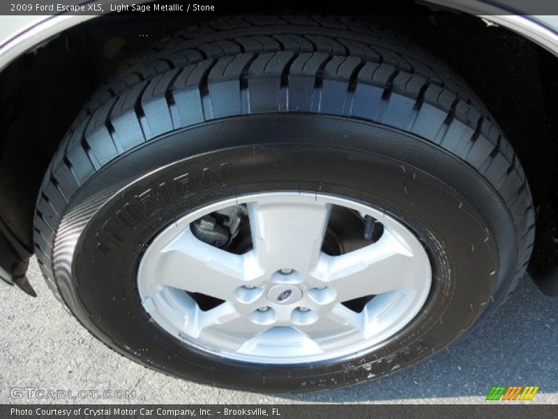Light Sage Metallic / Stone 2009 Ford Escape XLS