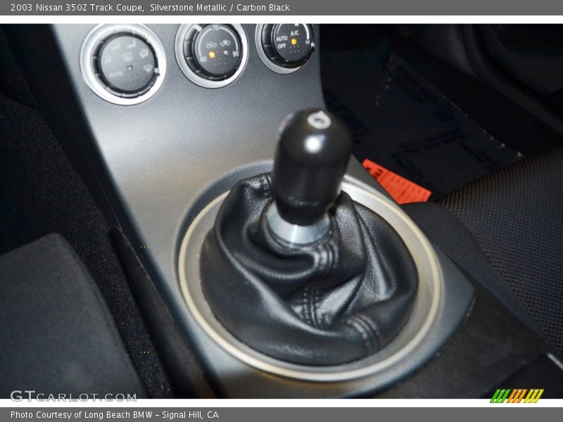 Silverstone Metallic / Carbon Black 2003 Nissan 350Z Track Coupe