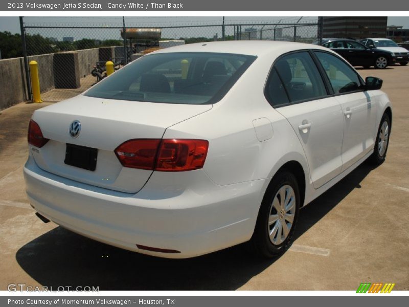 Candy White / Titan Black 2013 Volkswagen Jetta S Sedan