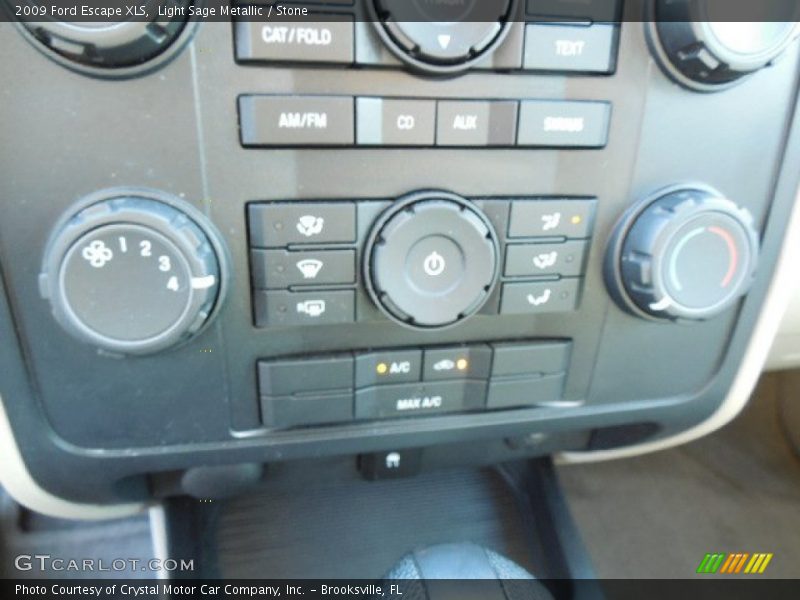 Light Sage Metallic / Stone 2009 Ford Escape XLS