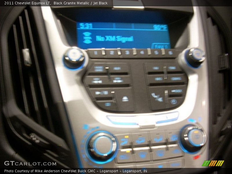 Black Granite Metallic / Jet Black 2011 Chevrolet Equinox LT