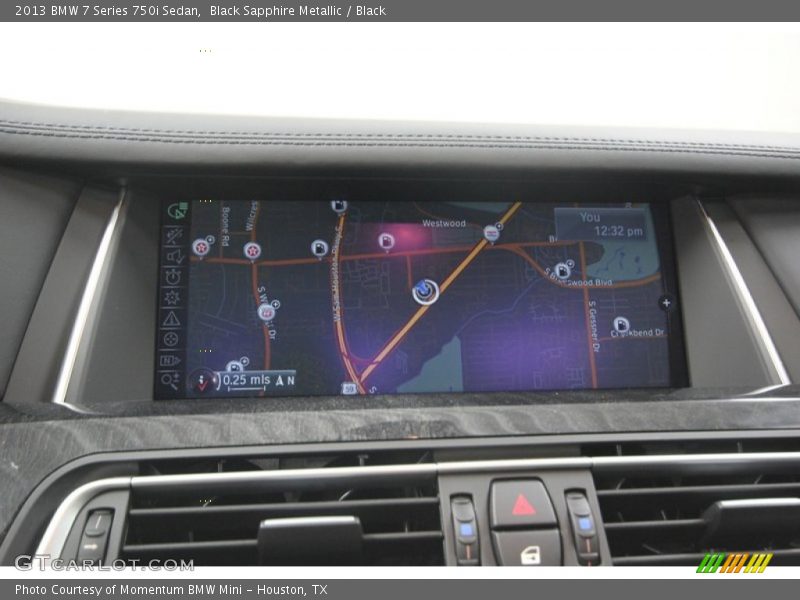 Navigation of 2013 7 Series 750i Sedan