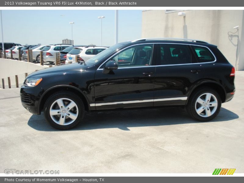 Black / Black Anthracite 2013 Volkswagen Touareg VR6 FSI Lux 4XMotion
