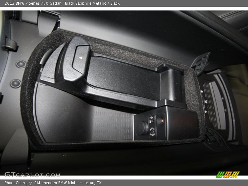 Black Sapphire Metallic / Black 2013 BMW 7 Series 750i Sedan