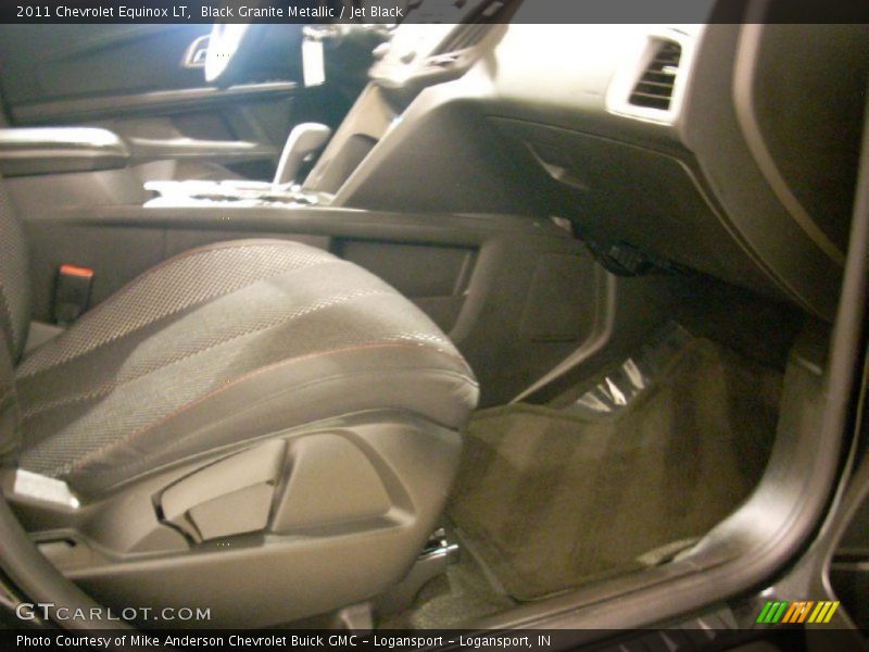 Black Granite Metallic / Jet Black 2011 Chevrolet Equinox LT