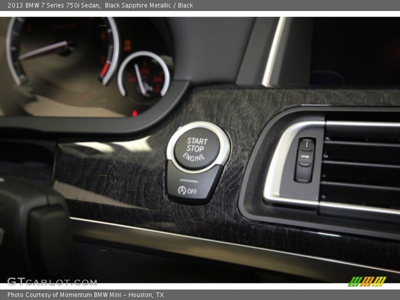 Black Sapphire Metallic / Black 2013 BMW 7 Series 750i Sedan