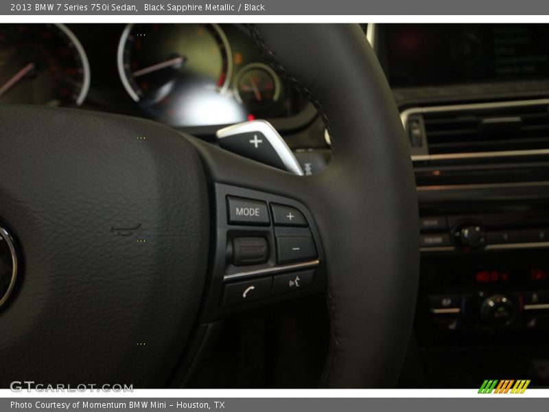 Controls of 2013 7 Series 750i Sedan