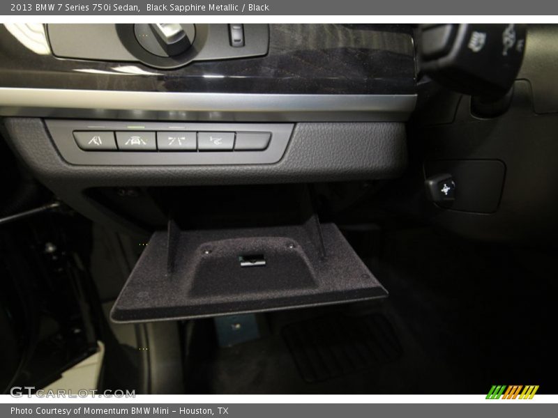 Black Sapphire Metallic / Black 2013 BMW 7 Series 750i Sedan