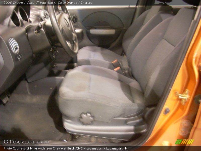 Spicy Orange / Charcoal 2006 Chevrolet Aveo LT Hatchback