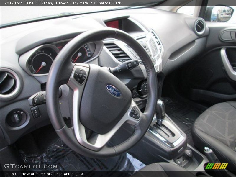 Dashboard of 2012 Fiesta SEL Sedan