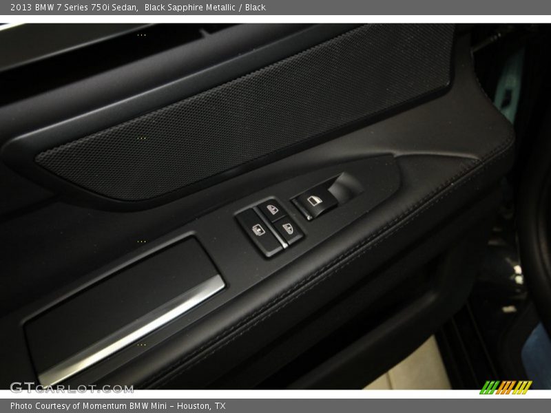 Black Sapphire Metallic / Black 2013 BMW 7 Series 750i Sedan