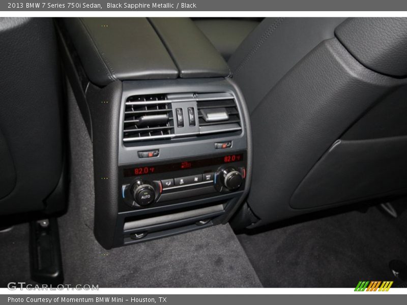 Black Sapphire Metallic / Black 2013 BMW 7 Series 750i Sedan