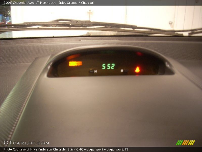 Spicy Orange / Charcoal 2006 Chevrolet Aveo LT Hatchback